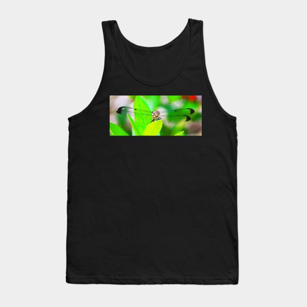 Dragonfly panoramic Tank Top by dltphoto